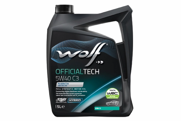 WOLF Officialtech 5W40 c3 5L - 8333477 - TothCarparts