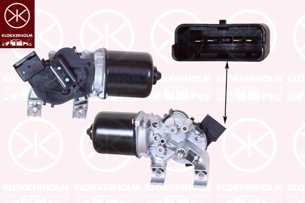 KLOKKERHOLM Wischermotor - 05193270 - TothCarparts