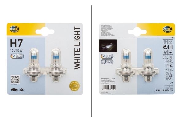 HELLA Glühlampe, Hauptscheinwerfer - 8GH 223 498-134 - TothCarparts