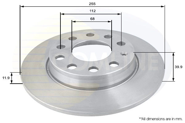 COMLINE Bremsscheibe - ADC1436 - TothCarparts