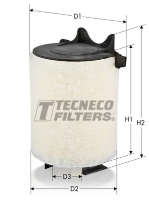 TECNECO FILTERS Luftfilter - AR9800S - TothCarparts