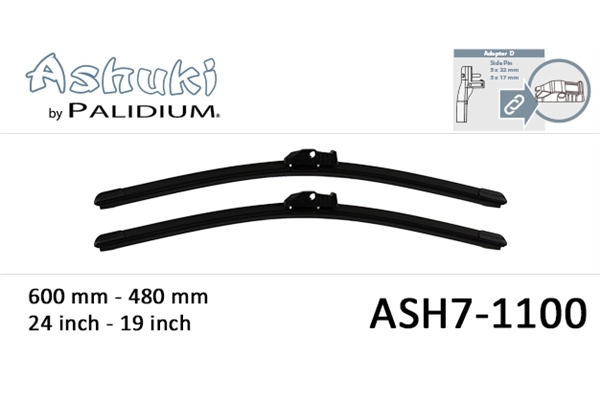 ASHUKI by Palidium Wischblatt - ASH7-1100 - TothCarparts