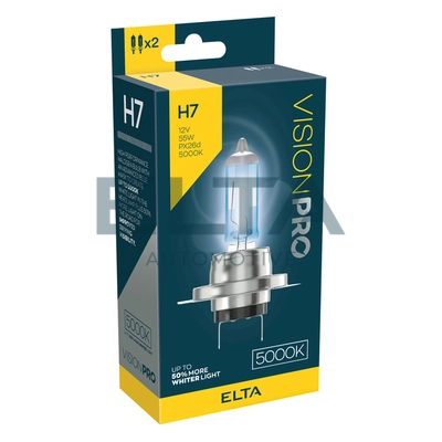 ELTA AUTOMOTIVE Glühlampe, Hauptscheinwerfer - EBH75000TR - TothCarparts