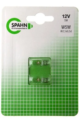 SPAHN GLÜHLAMPEN Glühlampe, Park-/Positionsleuchte - BL5221 - TothCarparts