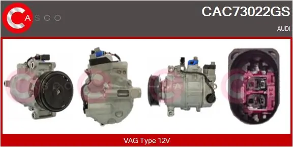 CASCO Kompressor, Klimaanlage - CAC73022GS - TothCarparts