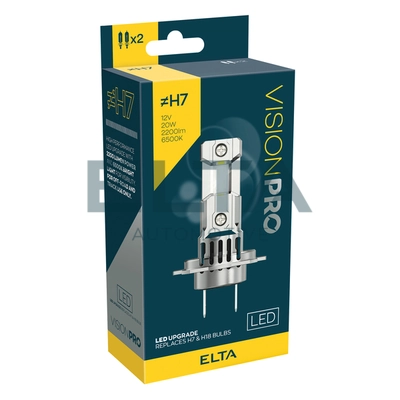 ELTA AUTOMOTIVE Glühlampe, Hauptscheinwerfer - EBH7LEDTR - TothCarparts