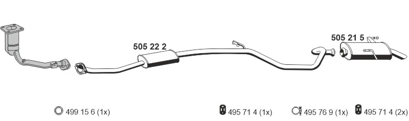 ERNST Abgasanlage - 090406 - TothCarparts