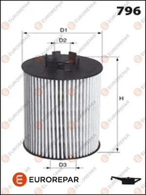 EUROREPAR Ölfilter - E149120 - TothCarparts