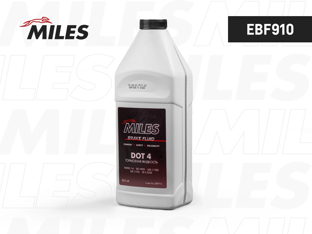MILES Bremsflüssigkeit - EBF910 - TothCarparts