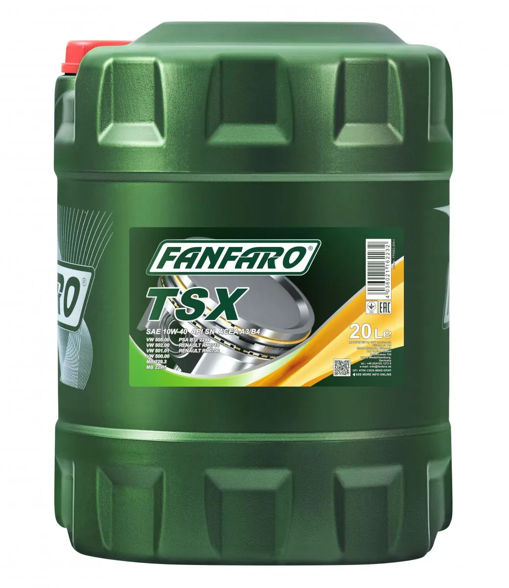 SCT - MANNOL Motoröl - FF6502-20 - TothCarparts