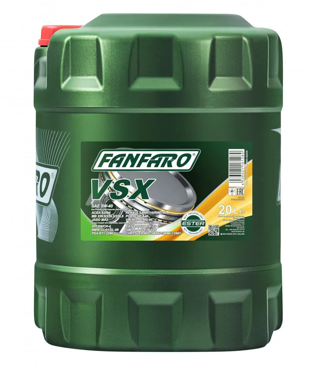 SCT - MANNOL Motoröl - FF6702-20 - TothCarparts