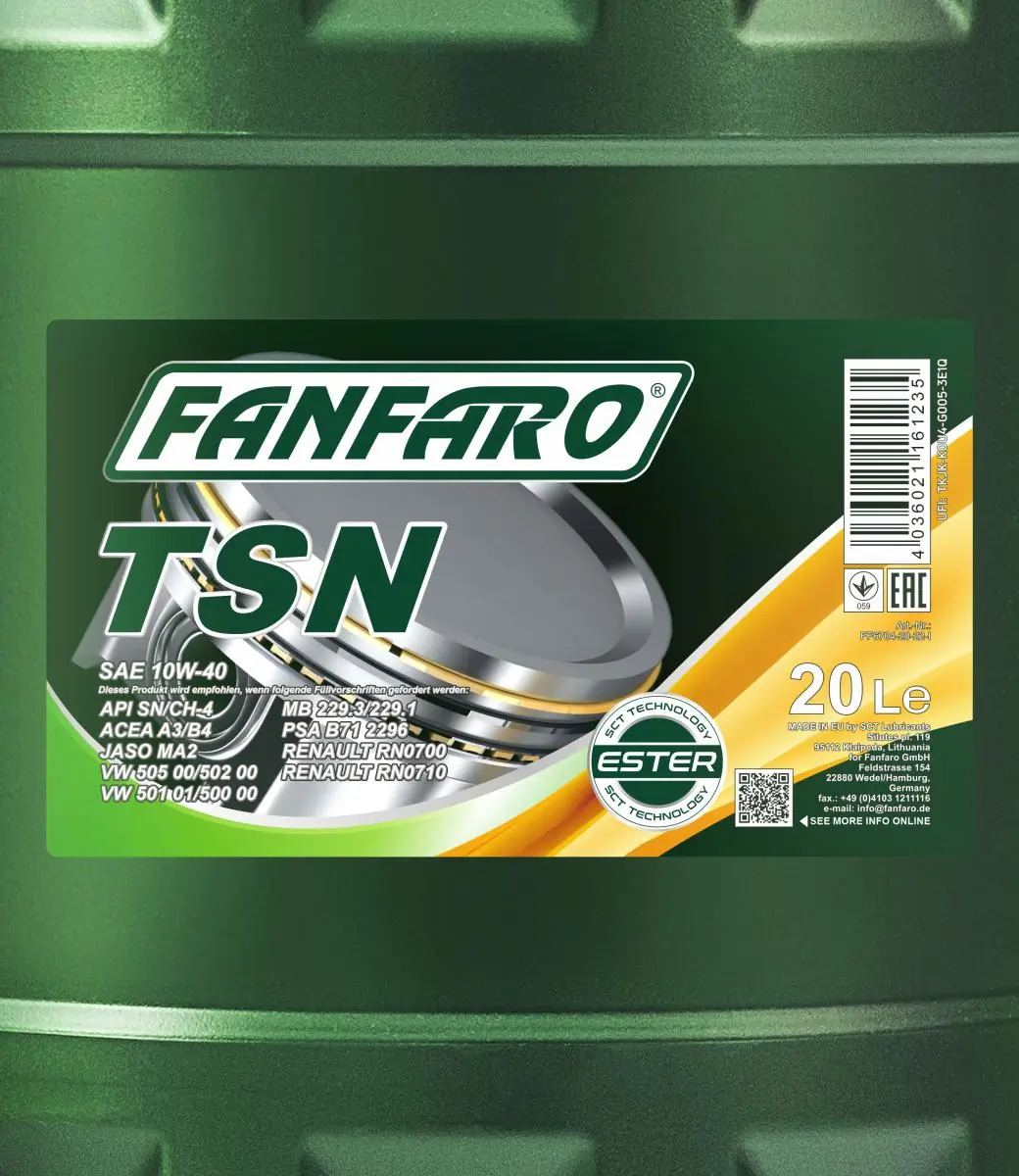 SCT - MANNOL Motoröl - FF6704-20 - TothCarparts