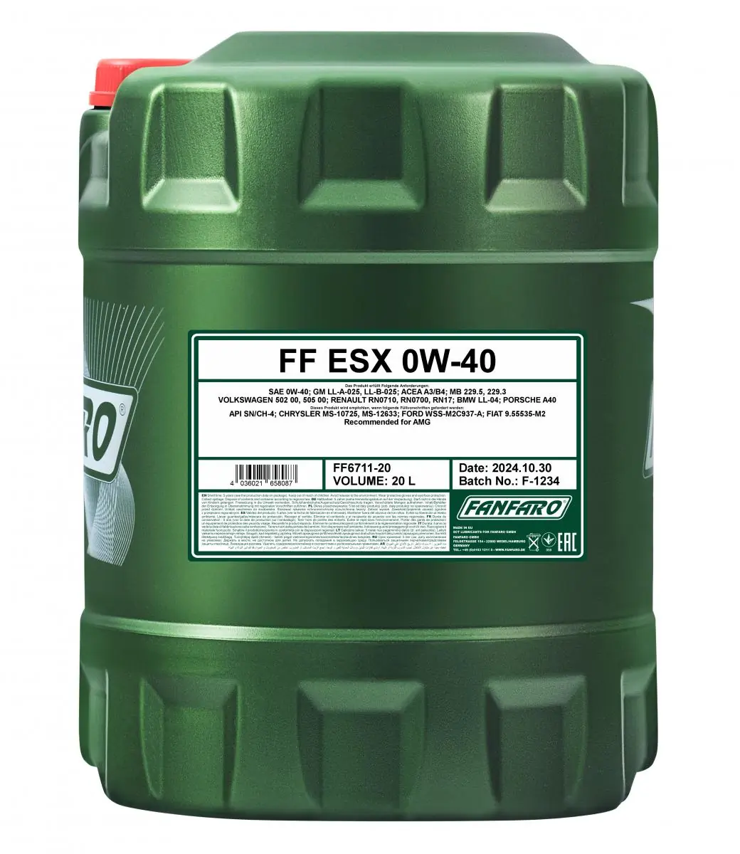 SCT - MANNOL Motoröl - FF6711-20 - TothCarparts