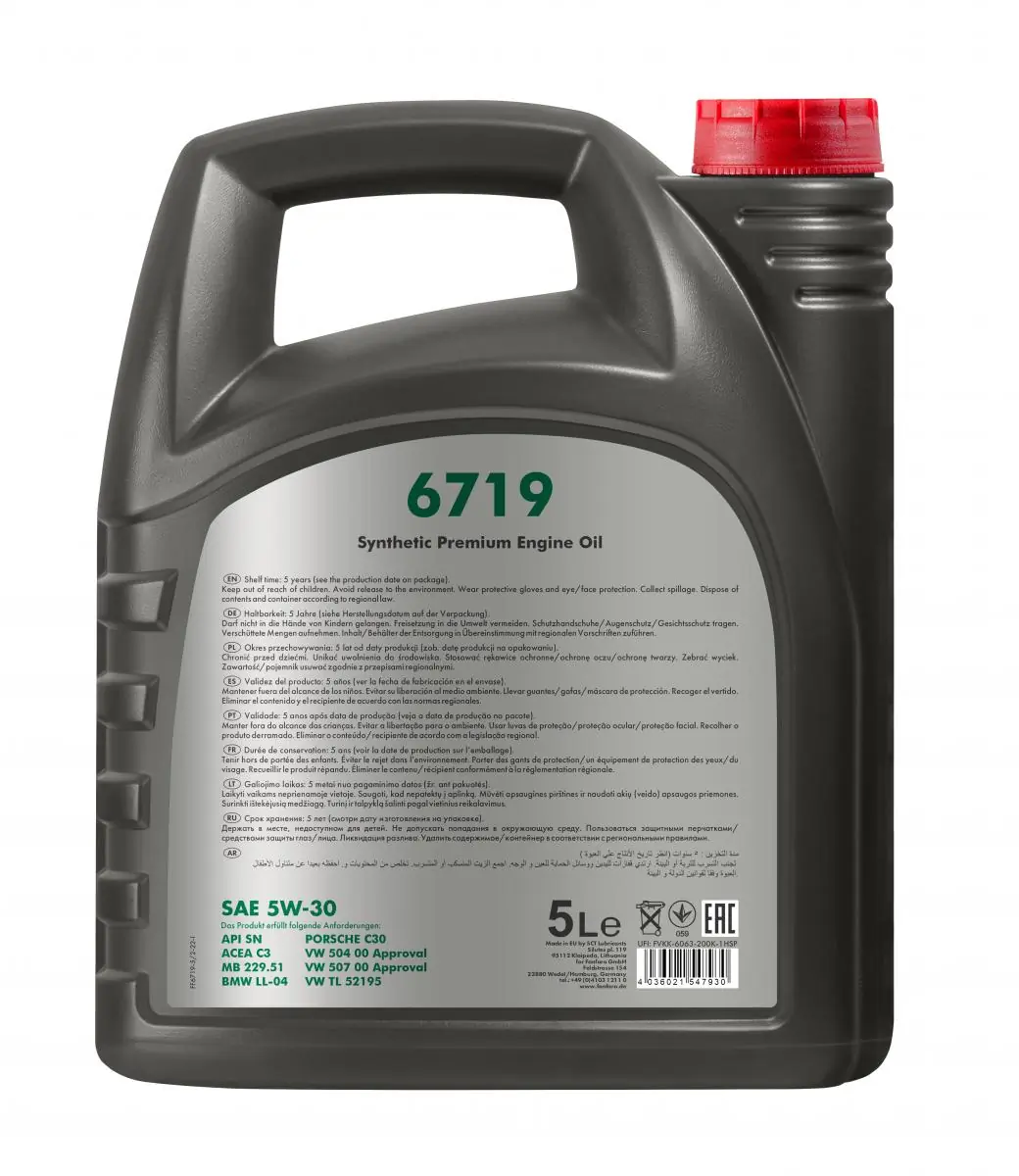 SCT - MANNOL Motoröl - FF6719-5 - TothCarparts