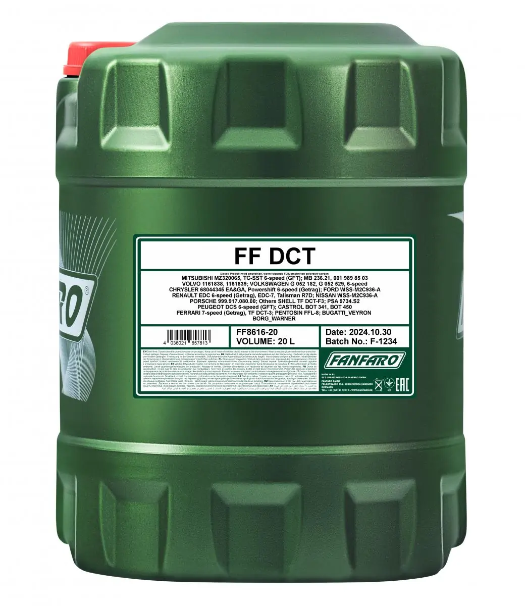 SCT - MANNOL Automatikgetriebeöl - FF8616-20 - TothCarparts
