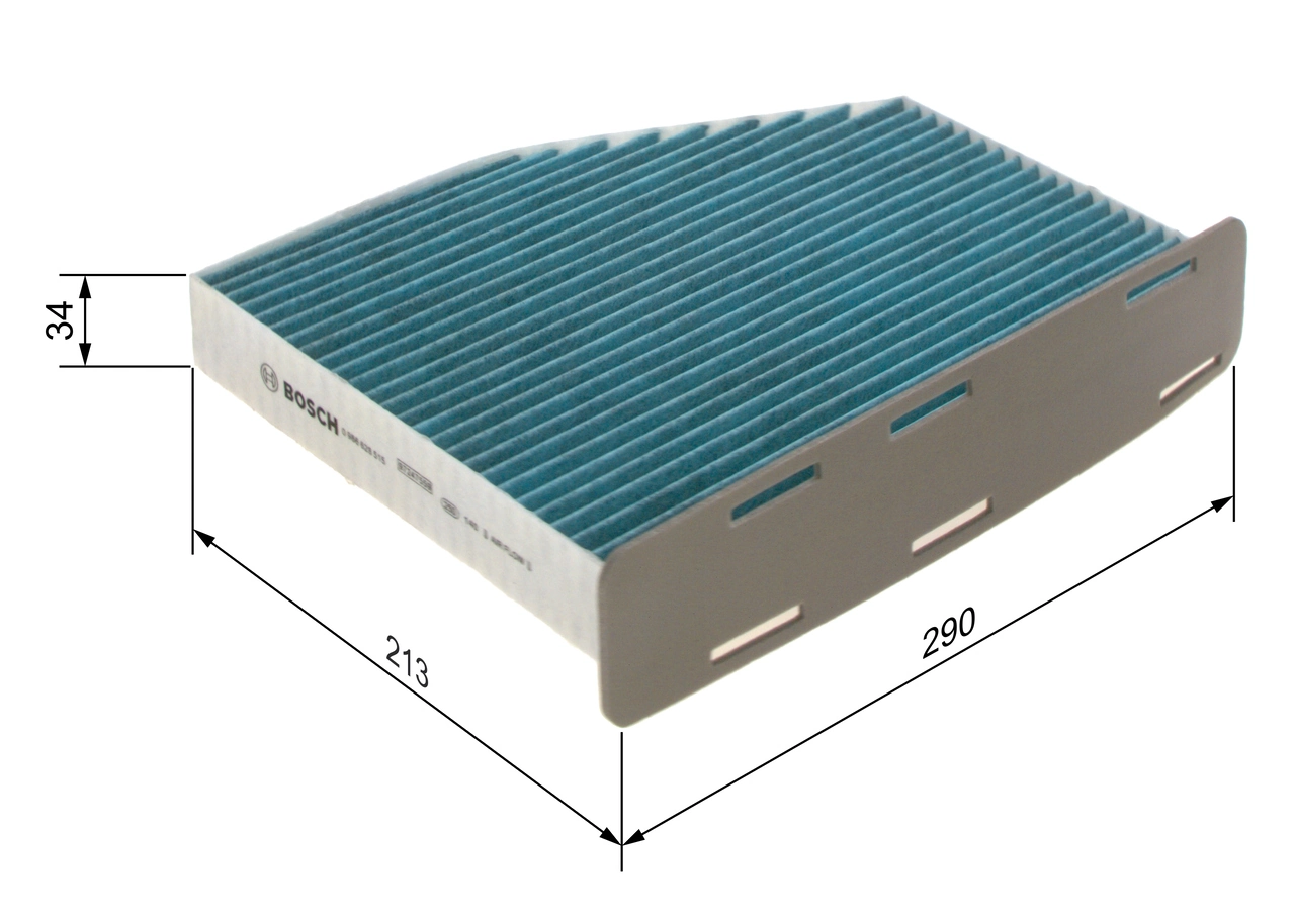 BOSCH Filter, Innenraumluft - 0 986 628 515 - TothCarparts