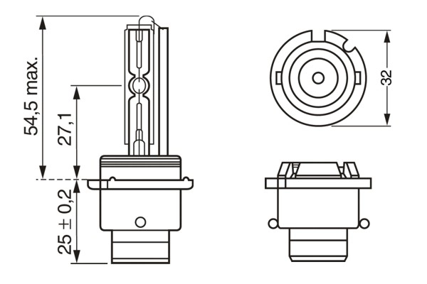 BOSCH Glühlampe, Hauptscheinwerfer - 1 987 302 910 - TothCarparts