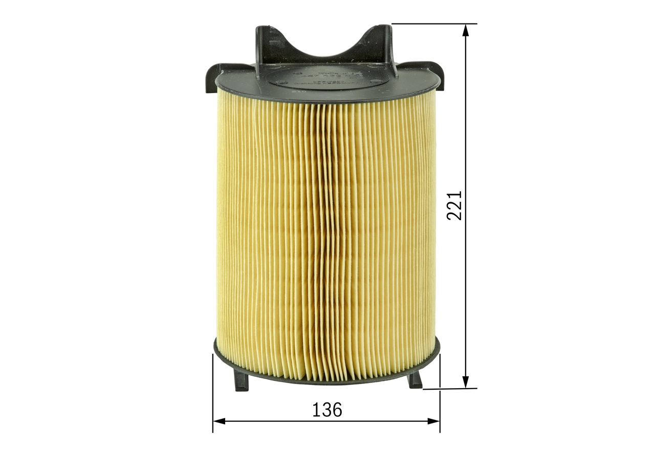 BOSCH Luftfilter - 1 987 429 405 - TothCarparts