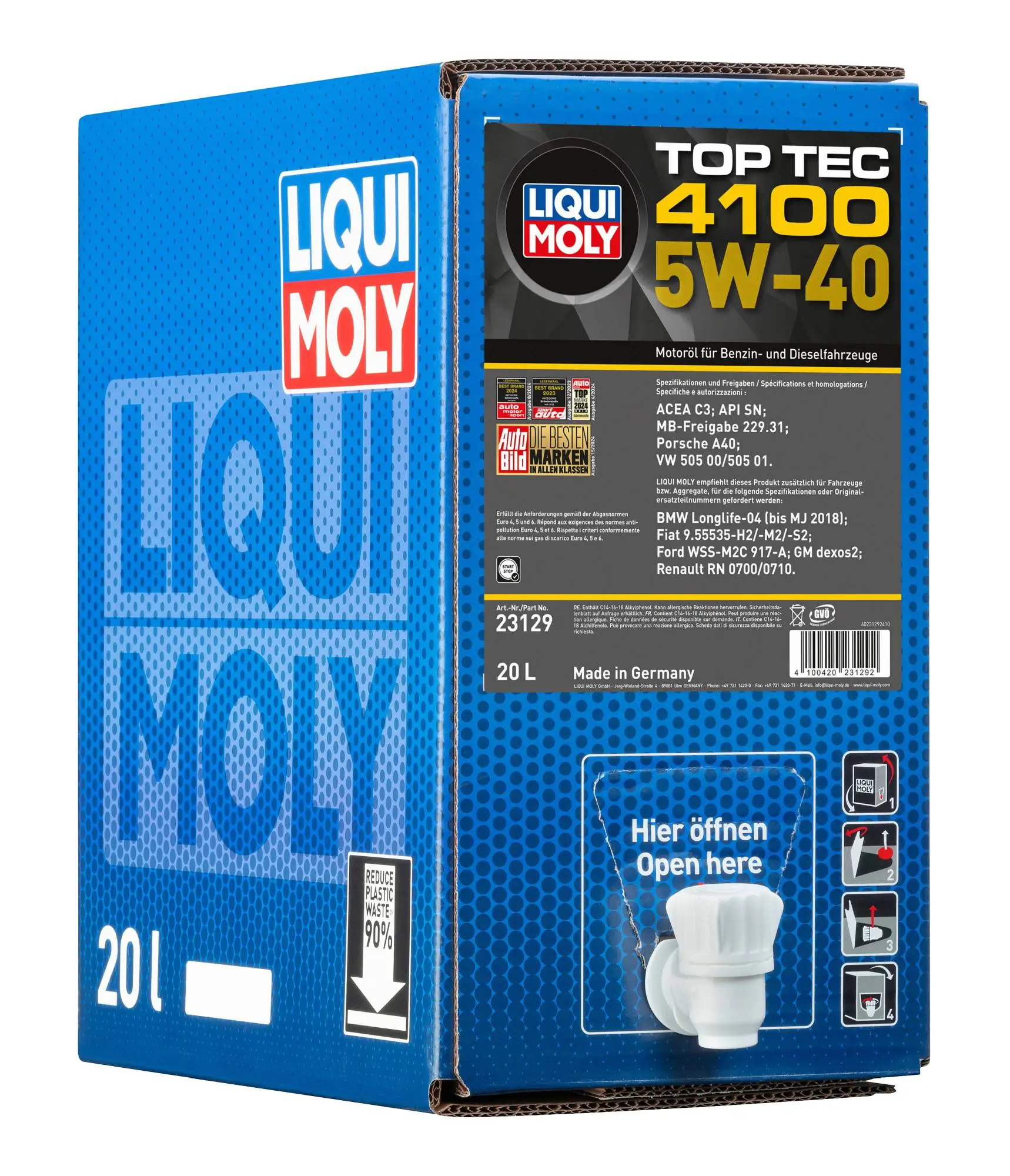 LIQUI MOLY Motoröl - 23129 - TothCarparts