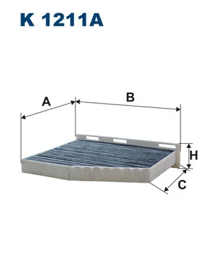 FILTRON Filter, Innenraumluft - K 1211A - TothCarparts
