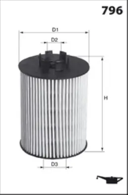 MISFAT Ölfilter - L064A - TothCarparts