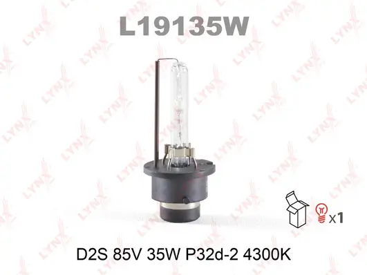 LYNXAUTO Glühlampe, Hauptscheinwerfer - L19135W - TothCarparts