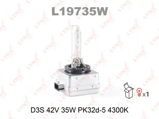 LYNXAUTO Glühlampe, Hauptscheinwerfer - L19735W - TothCarparts