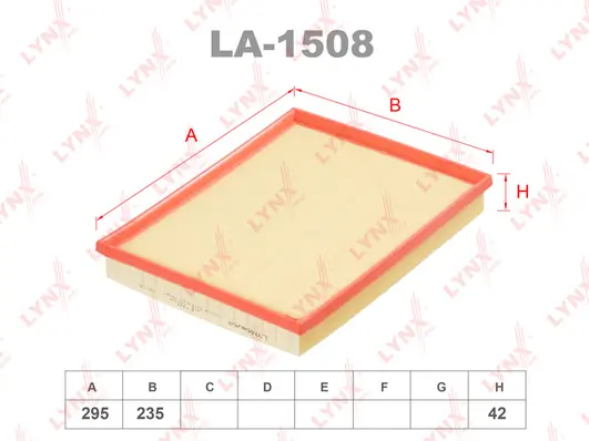 LYNXAUTO Luftfilter - LA-1508 - TothCarparts