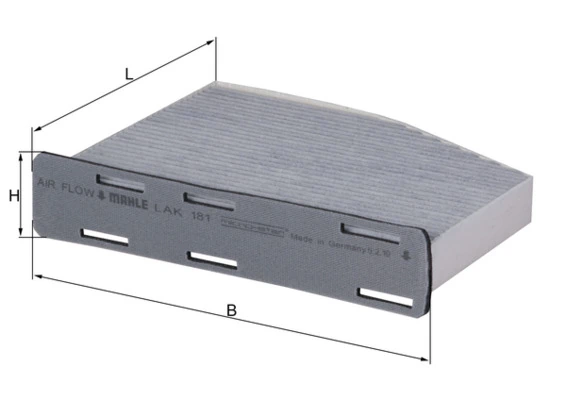 KNECHT Filter, Innenraumluft - LAK 181 - TothCarparts