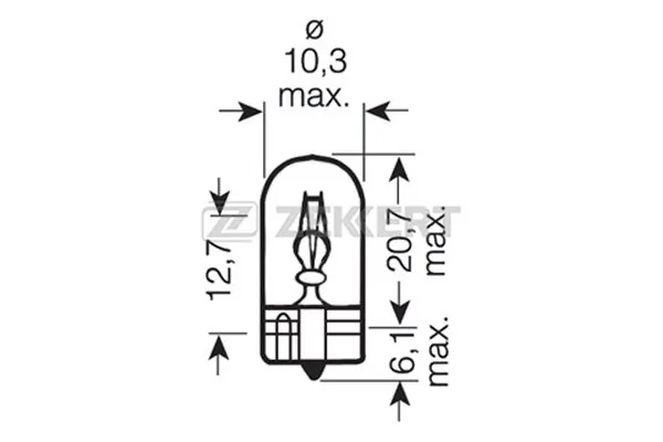 ZEKKERT Glühlampe, Blinkleuchte - LP-1149 - TothCarparts