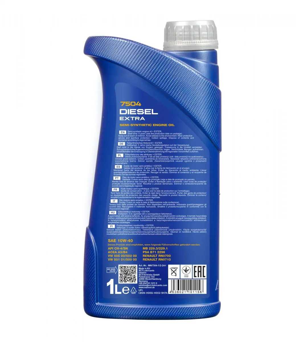 SCT - MANNOL Motoröl - MN7504-1 - TothCarparts