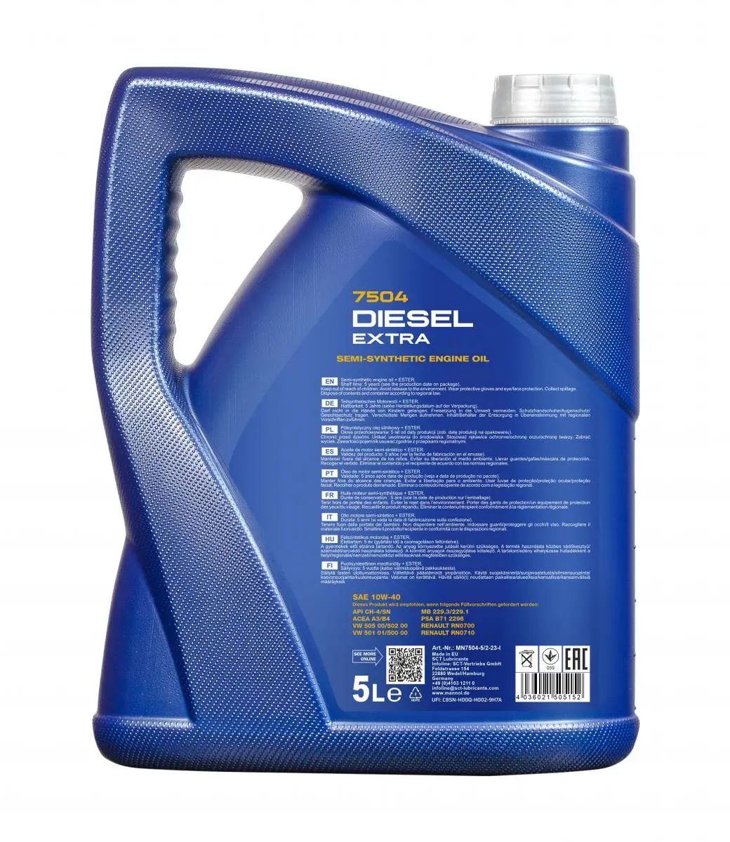 SCT - MANNOL Motoröl - MN7504-5 - TothCarparts