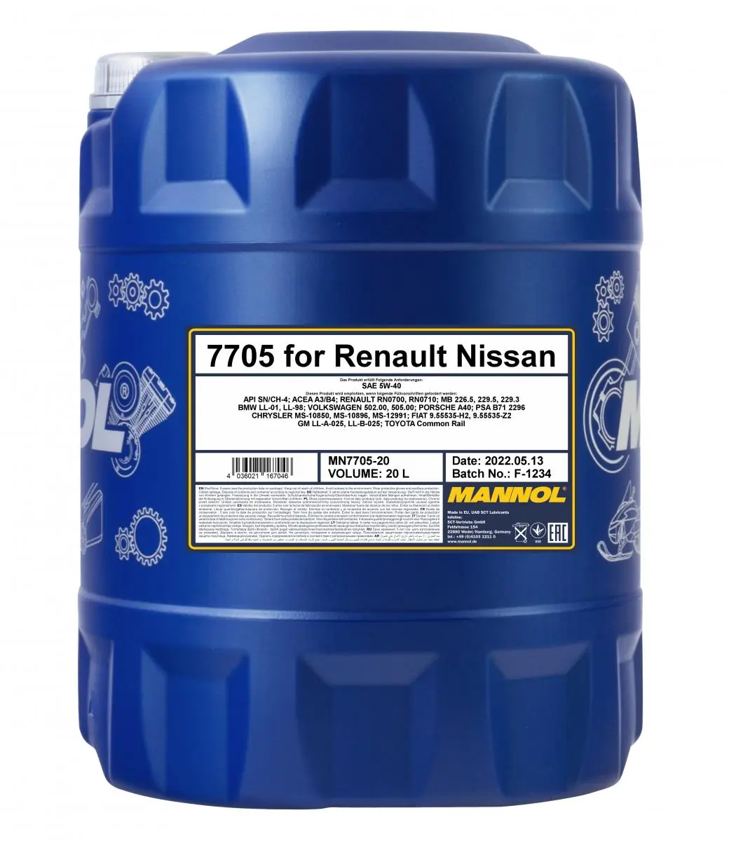SCT - MANNOL Motoröl - MN7705-20 - TothCarparts