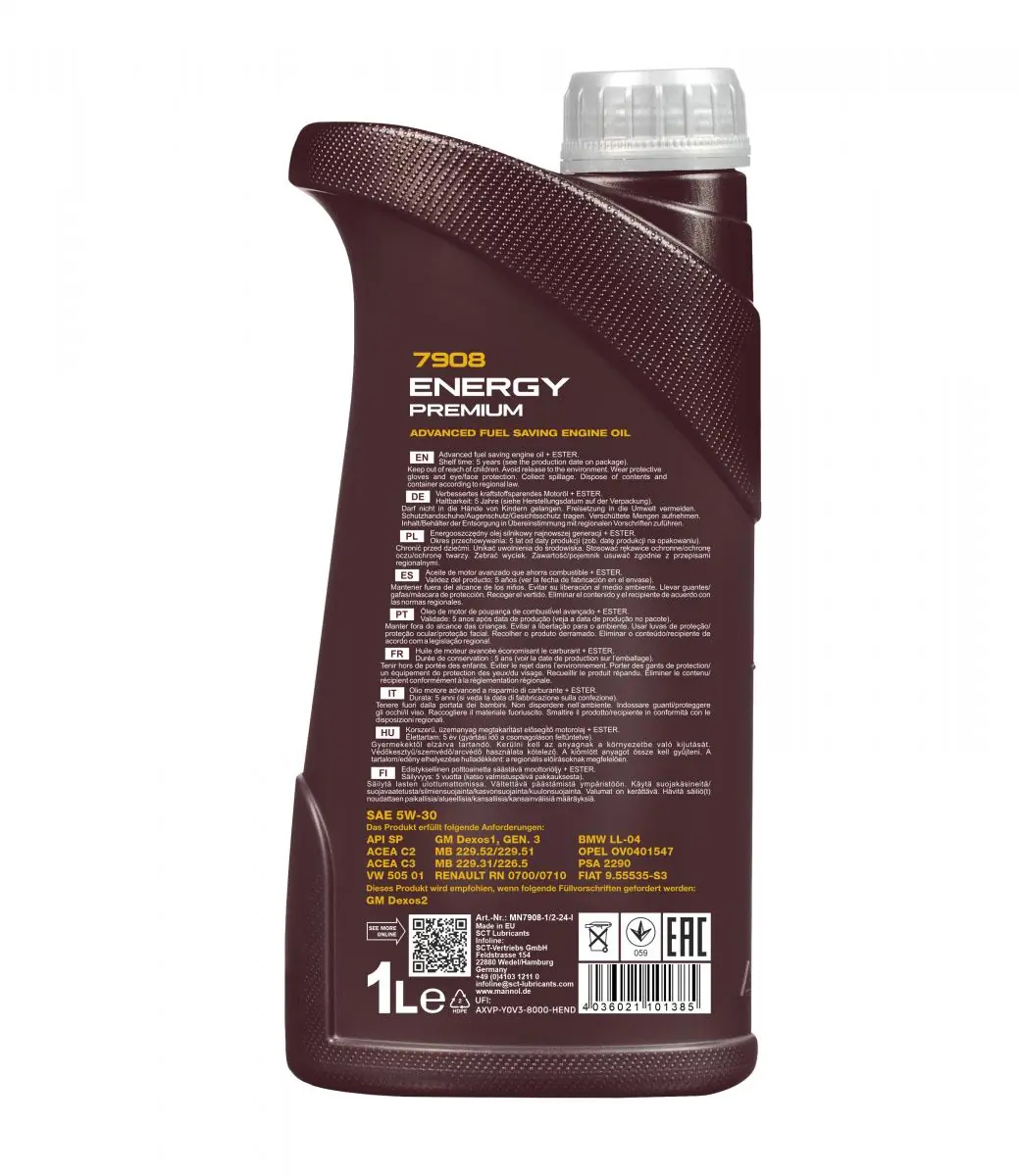 SCT - MANNOL Motoröl - MN7908-1 - TothCarparts