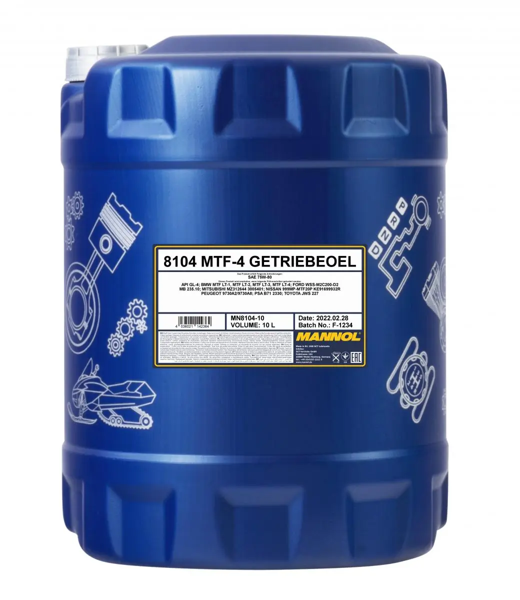 SCT - MANNOL Schaltgetriebeöl - MN8104-10 - TothCarparts