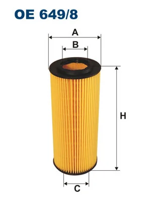 FILTRON Ölfilter - OE 649/8 - TothCarparts