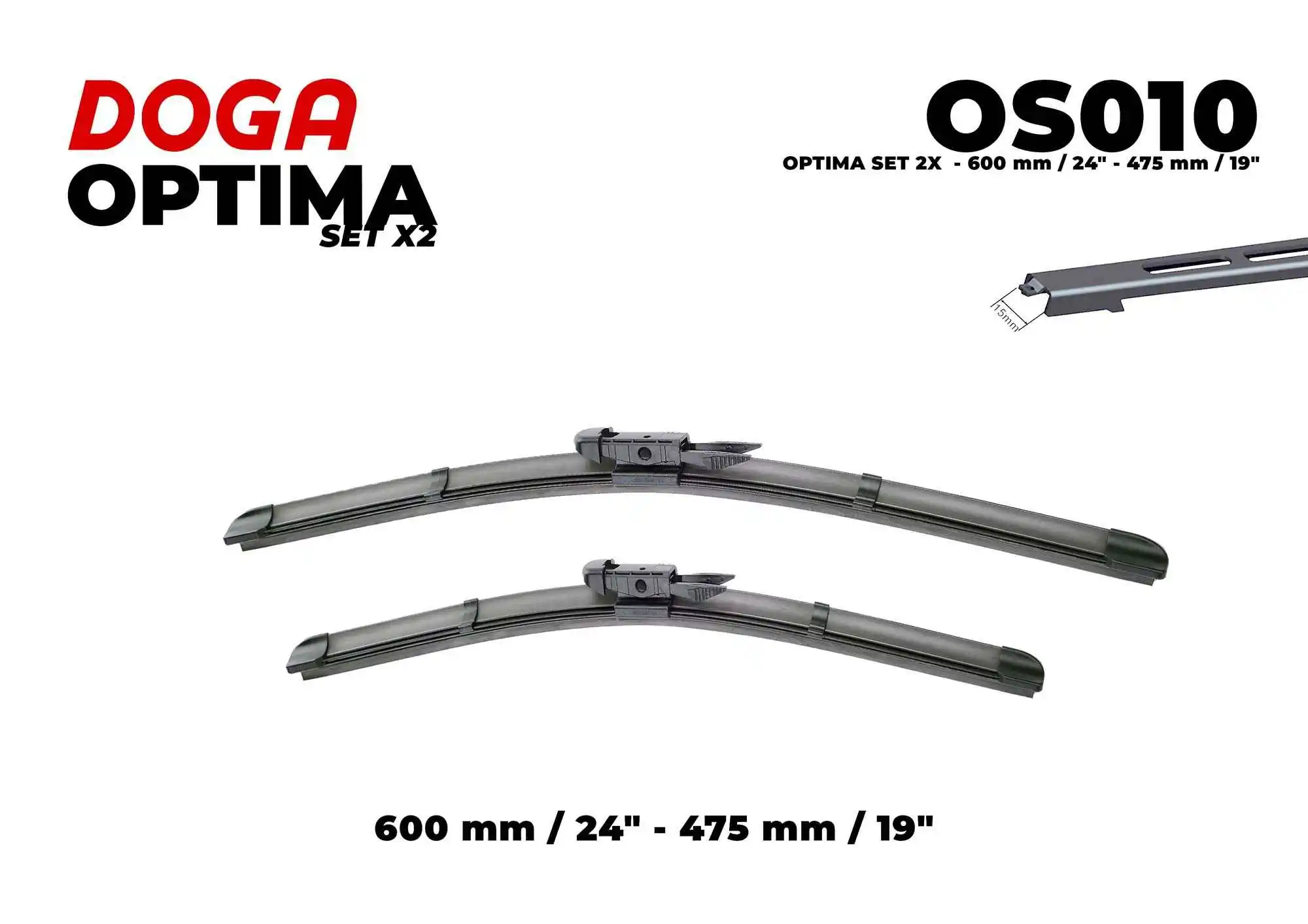 DOGA Wischblatt - OS010 - TothCarparts