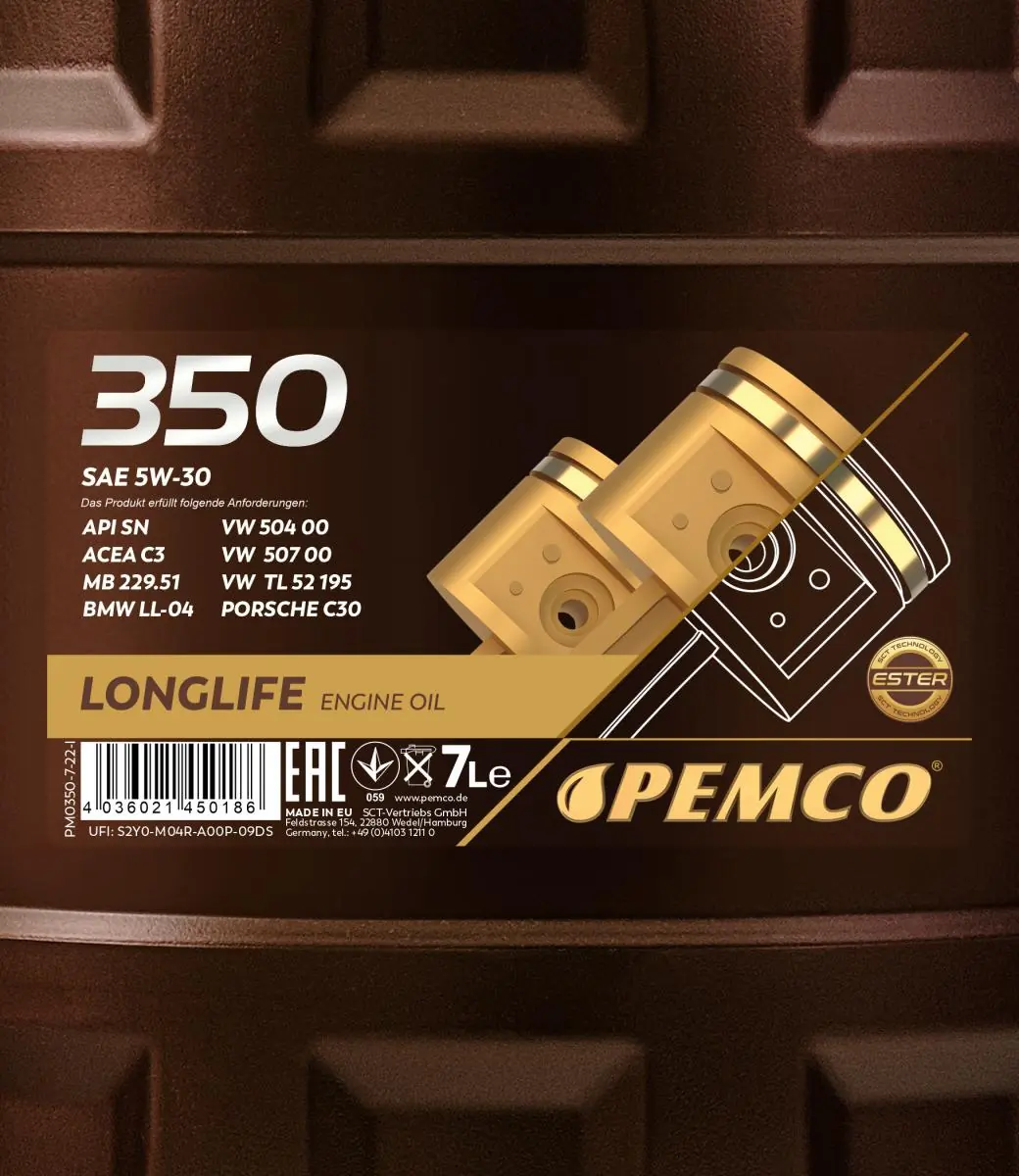 SCT - MANNOL Motoröl - PM0350-7 - TothCarparts