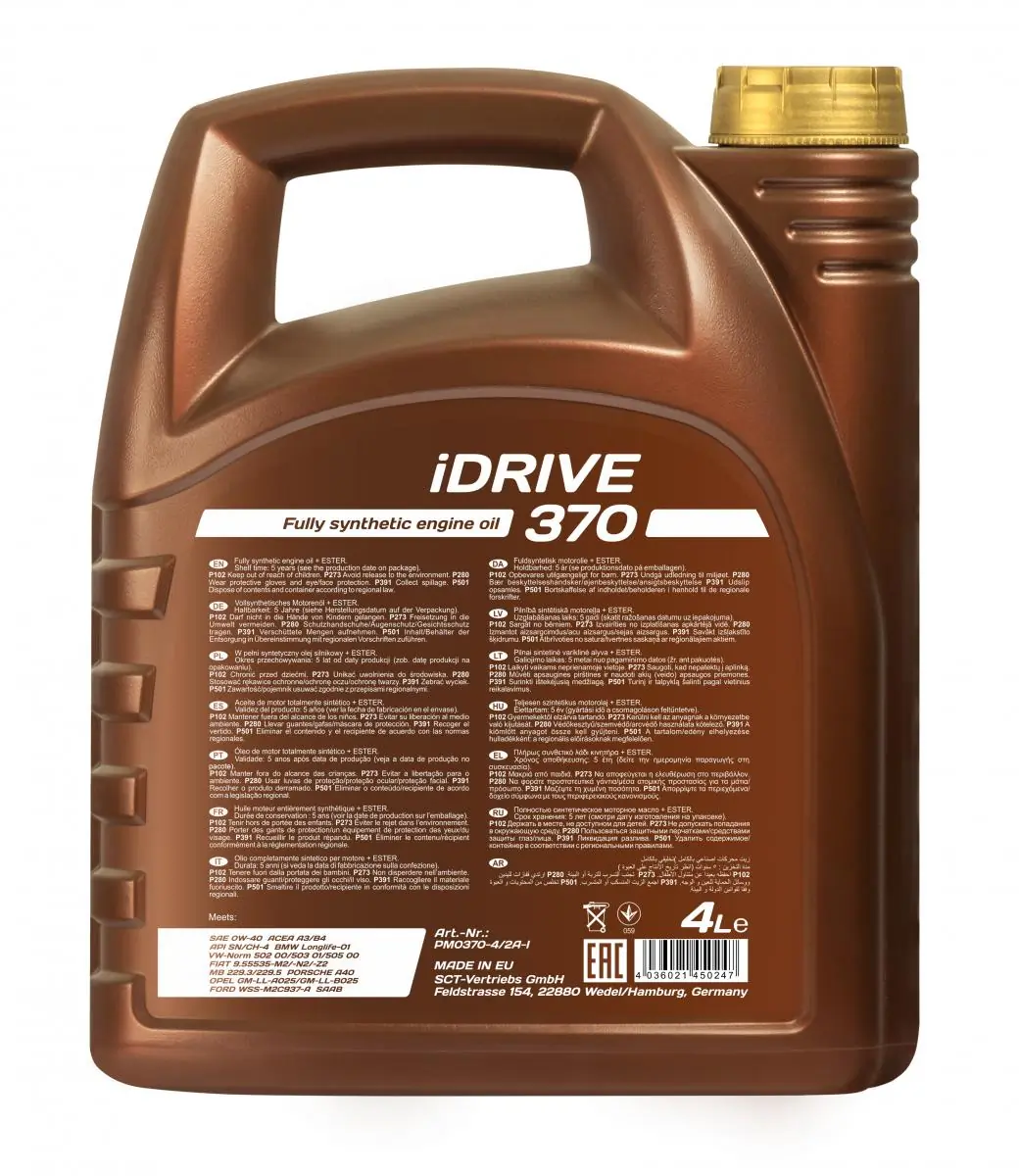 SCT - MANNOL Motoröl - PM0370-4 - TothCarparts
