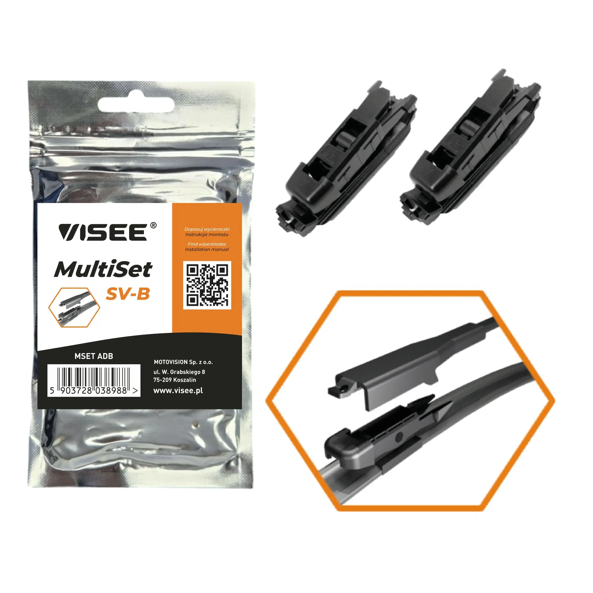 VISEE Wischblatt - MSET ADB - TothCarparts
