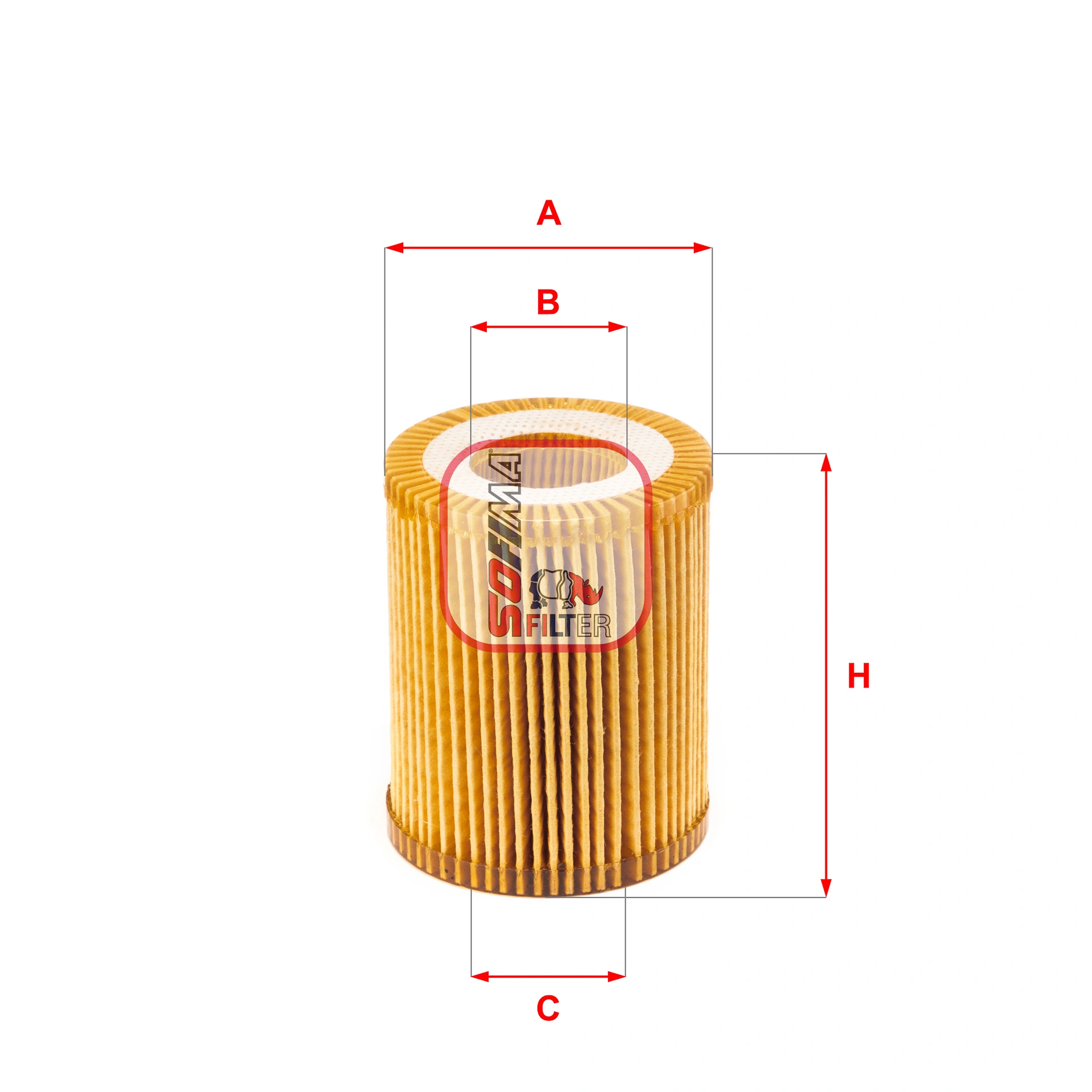 SOFIMA Ölfilter - S 5164 PE - TothCarparts