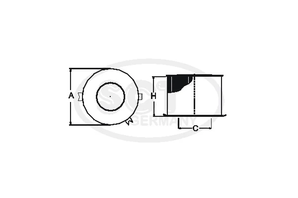 SCT - MANNOL Luftfilter - SB 2138 - TothCarparts