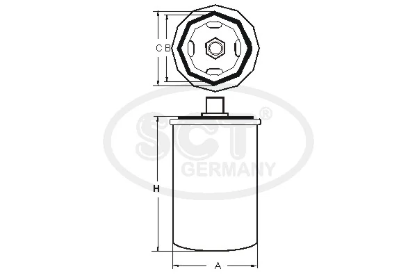 SCT - MANNOL Ölfilter - SM 5086 - TothCarparts