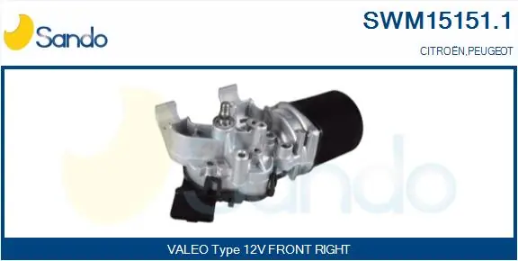 SANDO Wischermotor - SWM15151.1 - TothCarparts