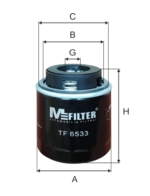 MFILTER Ölfilter - TF 6533 - TothCarparts