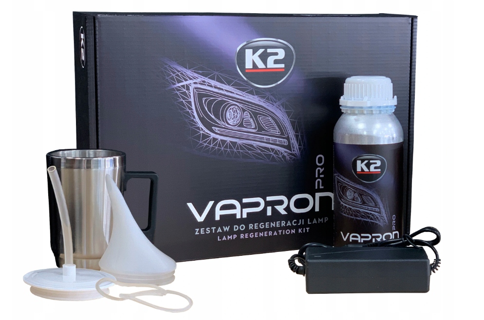 K2 Vapron Pro fényszóró regeneráló szett - 600ml - D7900 - TothCarparts