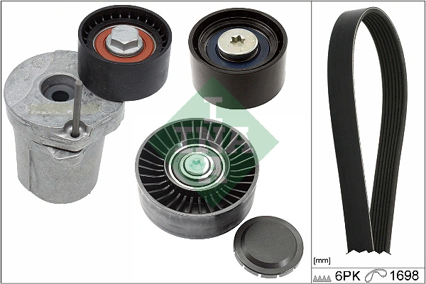 WILMINK GROUP hosszbordás szíj készlet - WG1910459 - TothCarparts