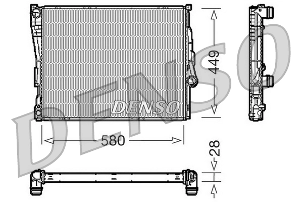 WILMINK GROUP hűtő, motorhűtés - WG1918891 - TothCarparts