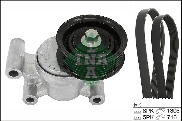 WILMINK GROUP hosszbordás szíj készlet - WG1940869 - TothCarparts