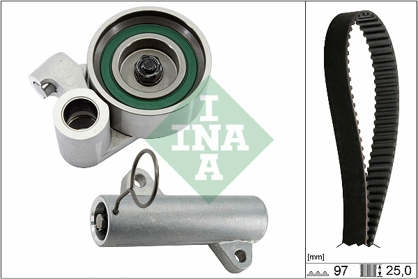 WILMINK GROUP Fogasszíjkészlet - WG1967665 - TothCarparts